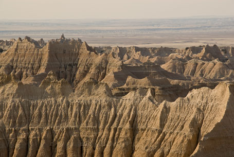 The Badlands in South Dakota